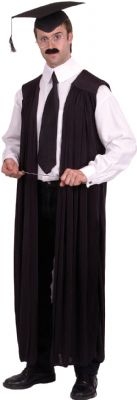 This teachers black gown costume is perfect for keeping the pupils in line!  Chest 42-44`` /