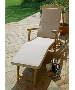 Comes with detachable foot rest. Folds for easy storage. Can be left outside all year around. Weight