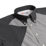 Unbranded Teamwear Oval Shirt Grey/Black