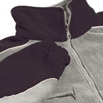 Unbranded Teamwear Pit Stop Fleece Grey/Black