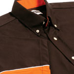 Unbranded Teamwear Touring Shirt Black/Orange