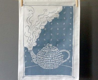 Unbranded Teapot Tea Towel 4573CXP