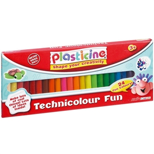 Unbranded Technicolour Fun Plasticine