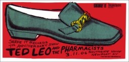 Unbranded TED LEO AND THE PHARMACISTS - Limited Edition Concert Poster - by Print Mafia
