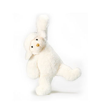 Hampe is a sweet little lamb that makes an adorable gift for a newborn baby or older child. Finished