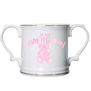 Unbranded Teddy Naming Day Loving Mug Pink