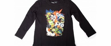 This T-Shirt is made from high quality 100 cotton for a long lasting fit Includes a TMNT themed design perfect for fans Features - Colour black - Size 116122 cm - Fabric 100 cotton - Includes a TMNT design (Barcode EAN=8718526022629)