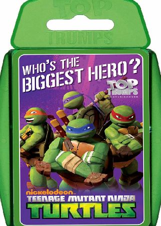 Leonardo, Donatello, Raphael and Michaelangelo are the awesome Teenage Mutant Ninja Turtles, recently returning on our screens and getting their own pack of Top Trumps! Which of the Turtles is the best fighter? Is anyone a better leader than Leonardo