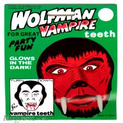 Teeth - Wolfman - Glow in the dark