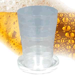 Unbranded Telescopic Collapsible Pocket Pint Glass