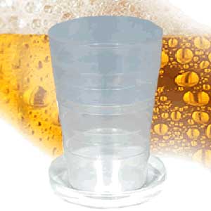 Unbranded Telescopic Collapsible Pocket Pint Glass