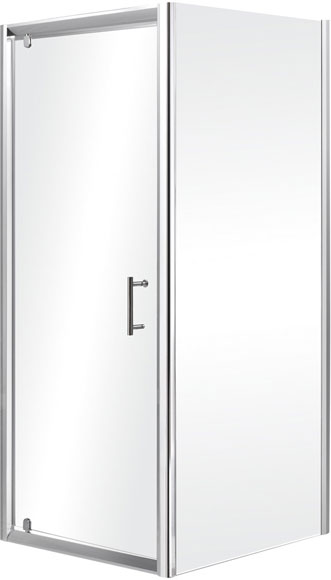 Unbranded Tempeste Pivot Shower Enclosure 80 x 90 (Door