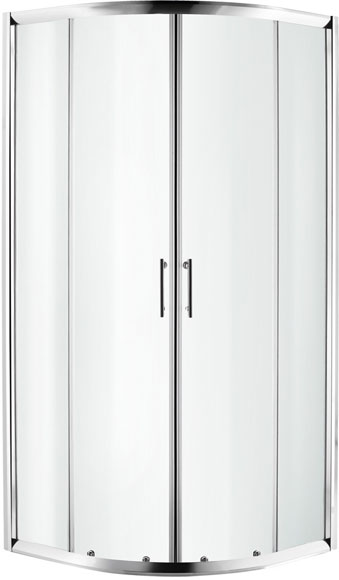 Unbranded Tempeste Quadrant Shower Enclosure 90x90 (Adj.