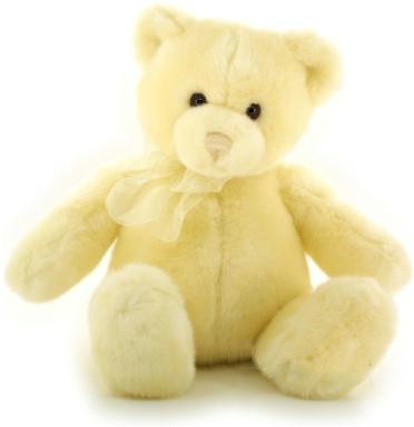 A classic teddy bear... Tender Teddy is a wonderfully soft bear with classic ivory coloured fur  a