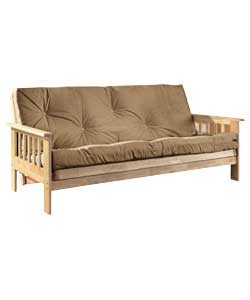 Tennessee Natural Futon with Camel Mattress