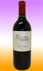 TERRES NOIRES - Grenache/Merlot 2003 75cl Bottle