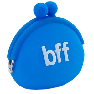 Unbranded Text Speak Silicone Purse - BFF