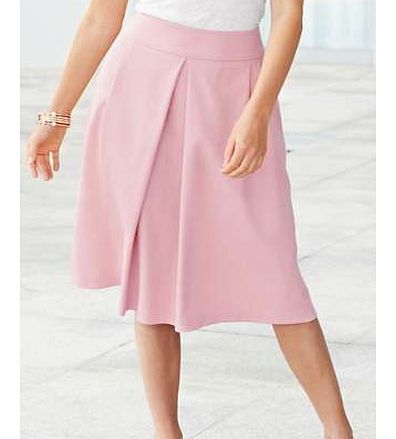 The skirt is the new dress for the season and this textured midi is no exception! Great flattering shape for all shapes and sizes. A nod to the pastel colour palette of the season, great teamed with court shoes and white shirt for a stylish workwear 
