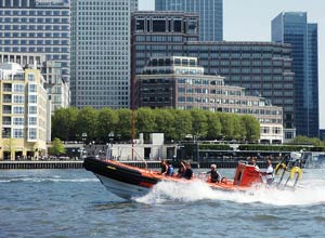 Unbranded Thames barrier rib experience