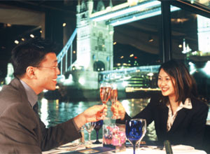 Unbranded Thames dinner cruise (for two)