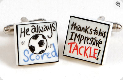 Unbranded Thanks To His Tackle Cufflinks