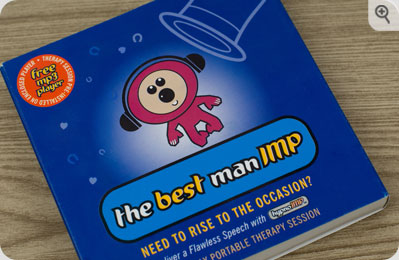 The Best Man Imp  A fantastic gift for a nervous Best Man. The Best Man Imp is a MP3 player pre-load