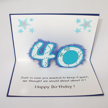 Celebrate any special occasion with a stunning personalised birthday card. Make this one serious eve