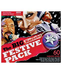 60 karaoke tracks to suit all ages. Perfect for the family during the entire festive season. 5 CD G 
