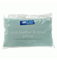 THE BIG SLEEP DUCK FEATHER & DOWN PILLOW You c