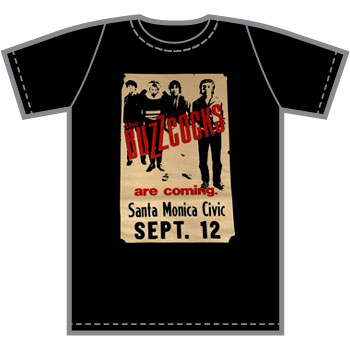 The Buzzcocks - 70s Poster T-Shirt