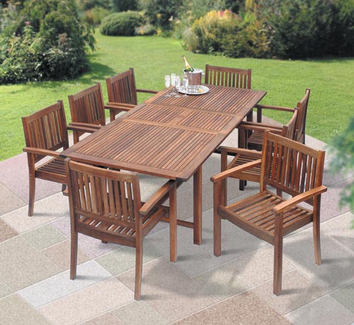 Unbranded The Cambridge Extender Collection With 8 Chairs