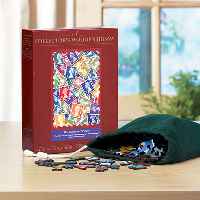 The Definitive Wooden Jigsaw Puzzle - Stamps