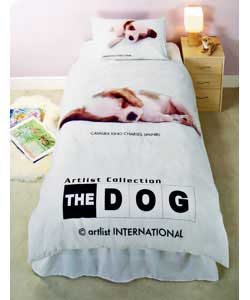 The Dog Single Duvet Set