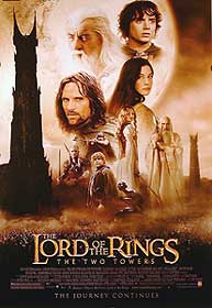 The Lord Of The Rings: The Two Towers US poster