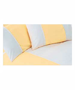 The Madison Collection Natural Double Duvet Cover Set