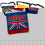 Celebrate London (or some other destination if you so wish) with one of these cleverly designed and 