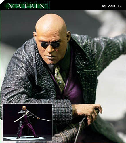 THE MATRIX MORPHEUS FIGURE