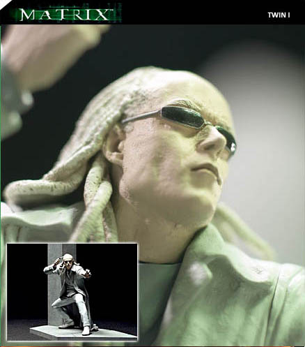 THE MATRIX TWIN1 FIGURE