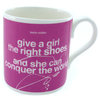 Unbranded The Right Shoes Mug