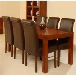 The Star Collection - Inca Dining Table with 6