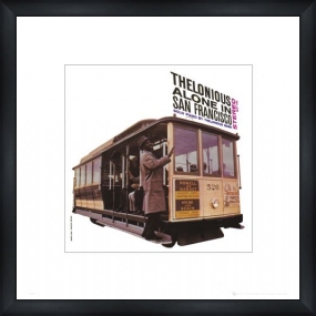 Unbranded THELONIOUS MONK Alone in San Francisco - Custom Framed Art Print Framed Music Prints and Poster