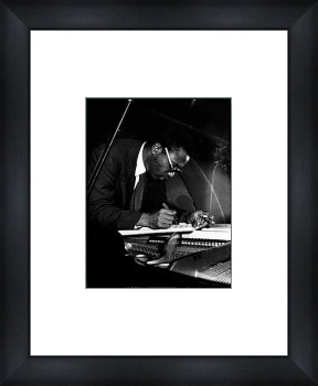 Unbranded THELONIOUS MONK Mintons Playhouse New York City 1949 - Custom Framed Herman Leonard Print