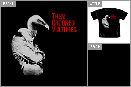 Unbranded Them Crooked Vultures (Album) T-shirt cid_5032TSBP