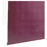 Unbranded Thermal Blackout Blind, Plum 120cm