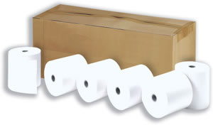 Unbranded Thermal Printer Rolls 60x75x12.7mm Length 73m