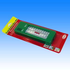 Unbranded Thermometer Min-Max with Push Button Green