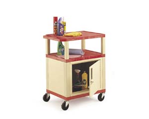 Unbranded Thermoplastic storage trolley medium