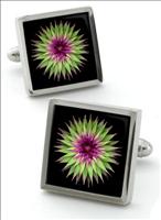 Unbranded Thistle Cufflinks by Robert Charles