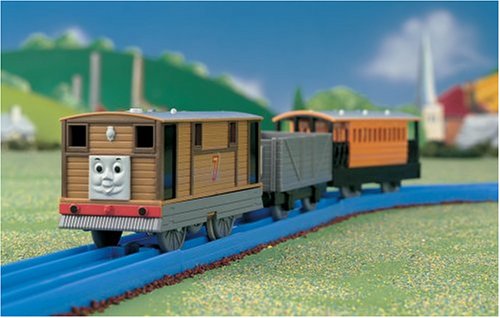 Thomas the Tank Engine Motor Road & Rail: Toby- Tomy