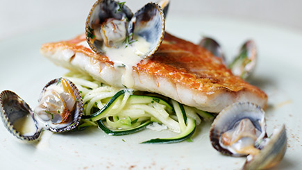 Unbranded Three-Course Lunch with Bellini for Two at